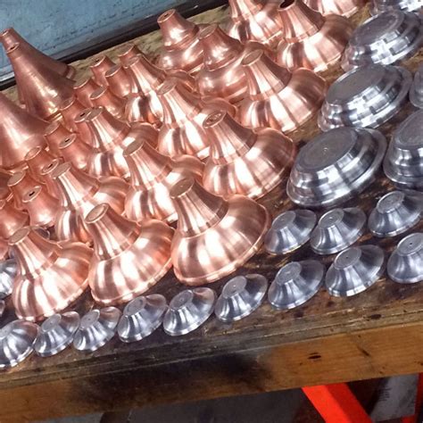 copper brass sheet metal spinning parts|metal craft spinning products.